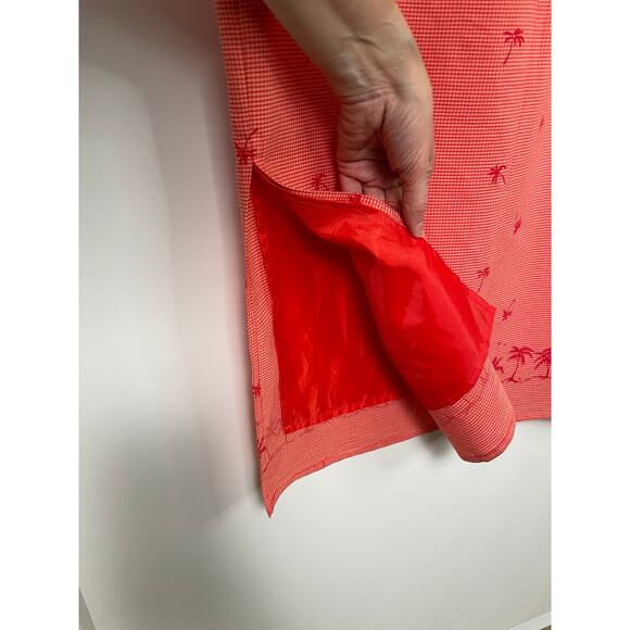 Vtg. Koret Tropical Print Sleeveless Maxi 8P - Picture 4 of 7